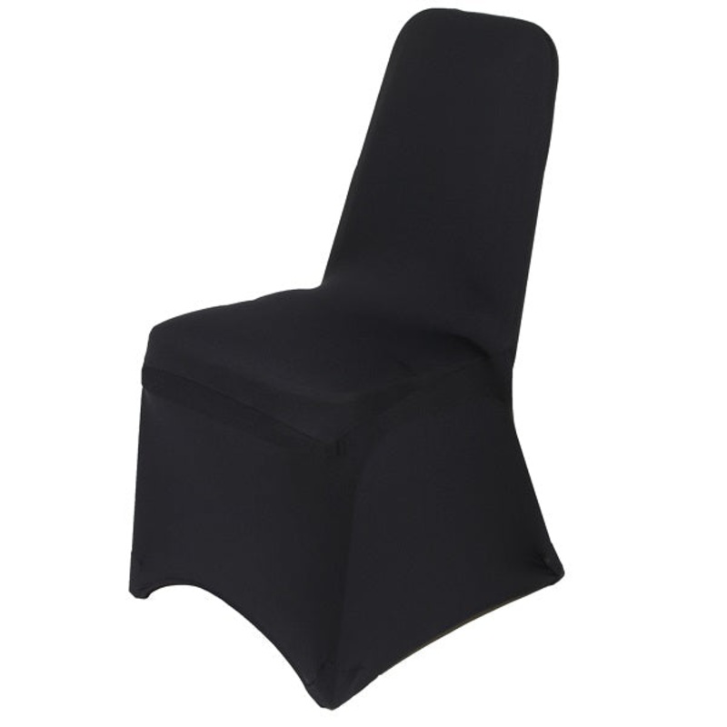 Black Eleganza Wedding Function Chair Cover