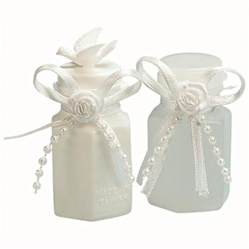 Tie On Bows For Wedding Bubbles