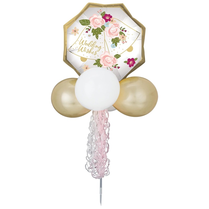 Wedding Bells Balloon Yard Sign