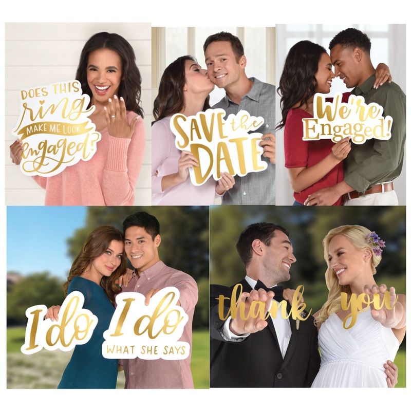 Wedding Word Props