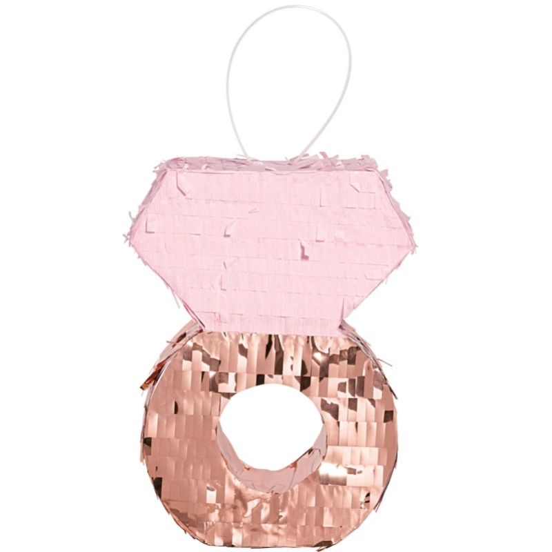 Blush Wedding Ring Mini Decoration 16cm x 12cm Each