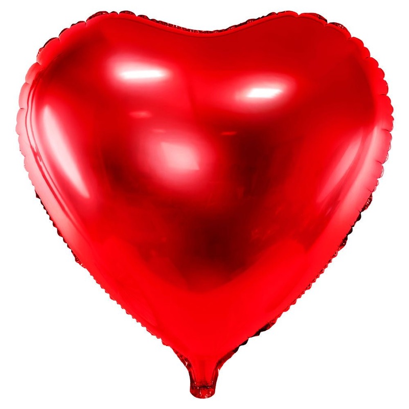 Heart Balloon Red