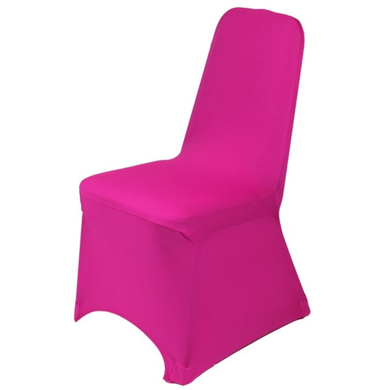 Hot Pink Eleganza Wedding Function Chair Cover