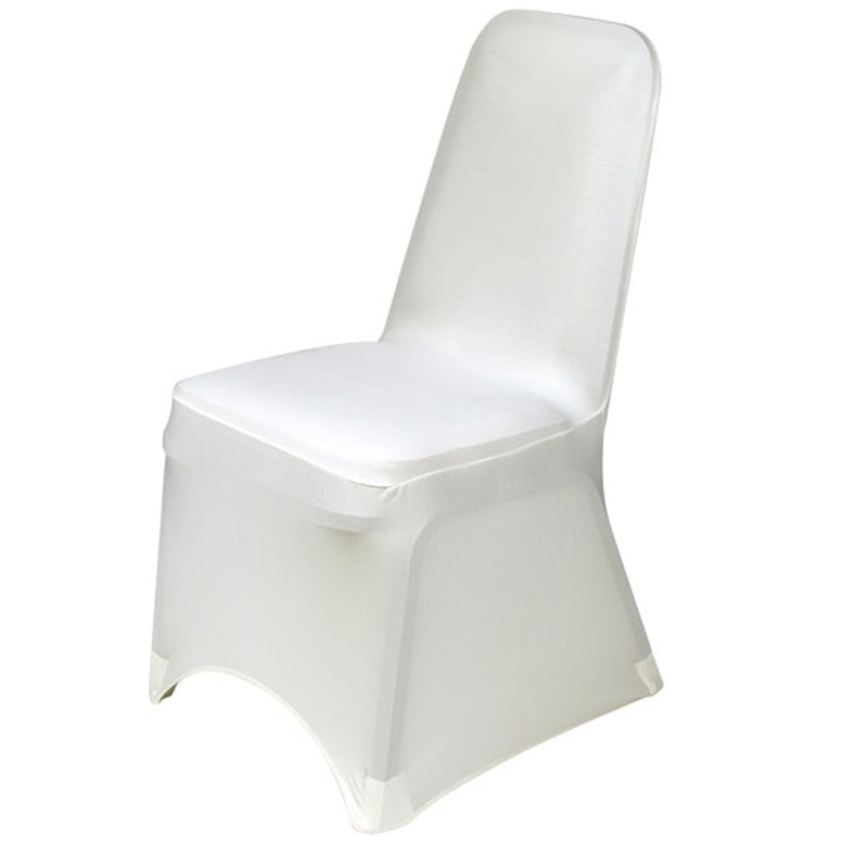 Ivory Eleganza Wedding Function Chair Cover