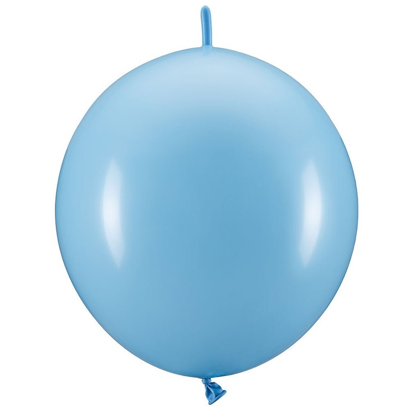Linked Balloons Blue