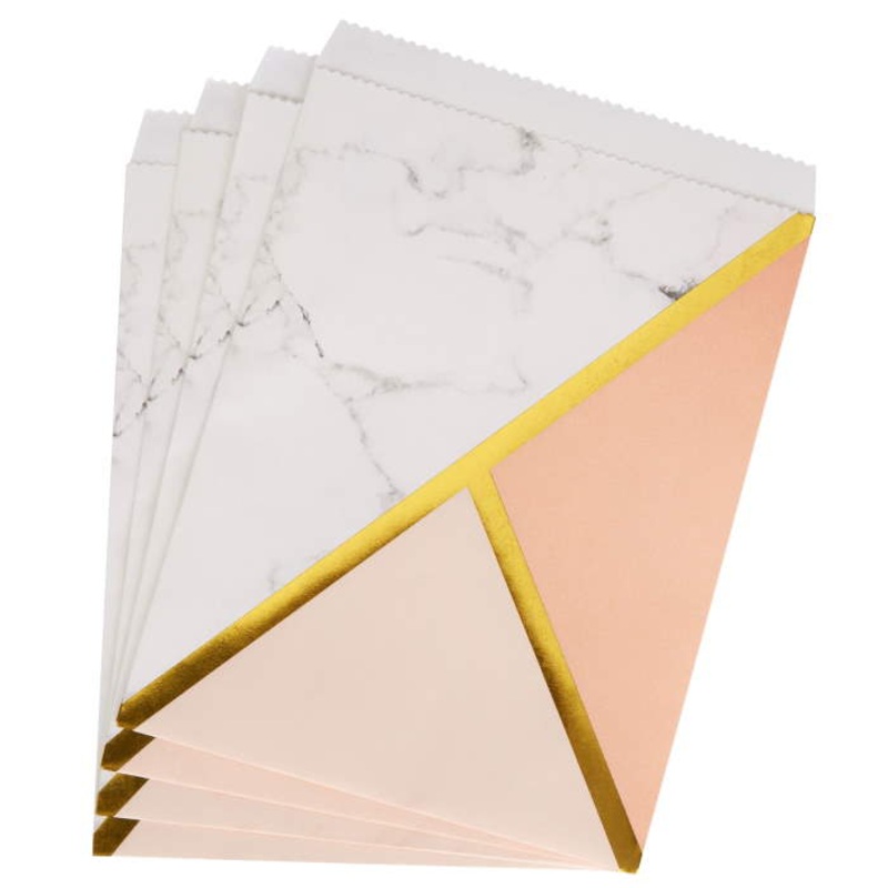Peach Bags for Sweets Wedding Pack of 25