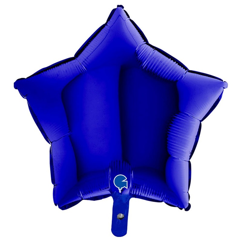 Star Balloon Blue
