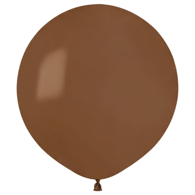 Large Balloons Mocha