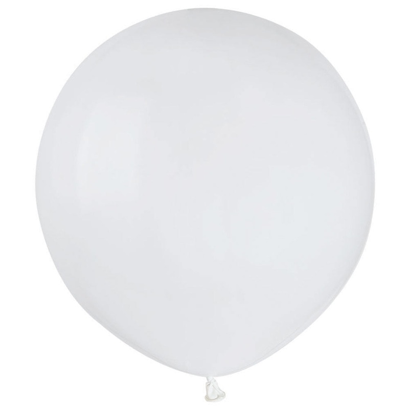 Large Balloons White