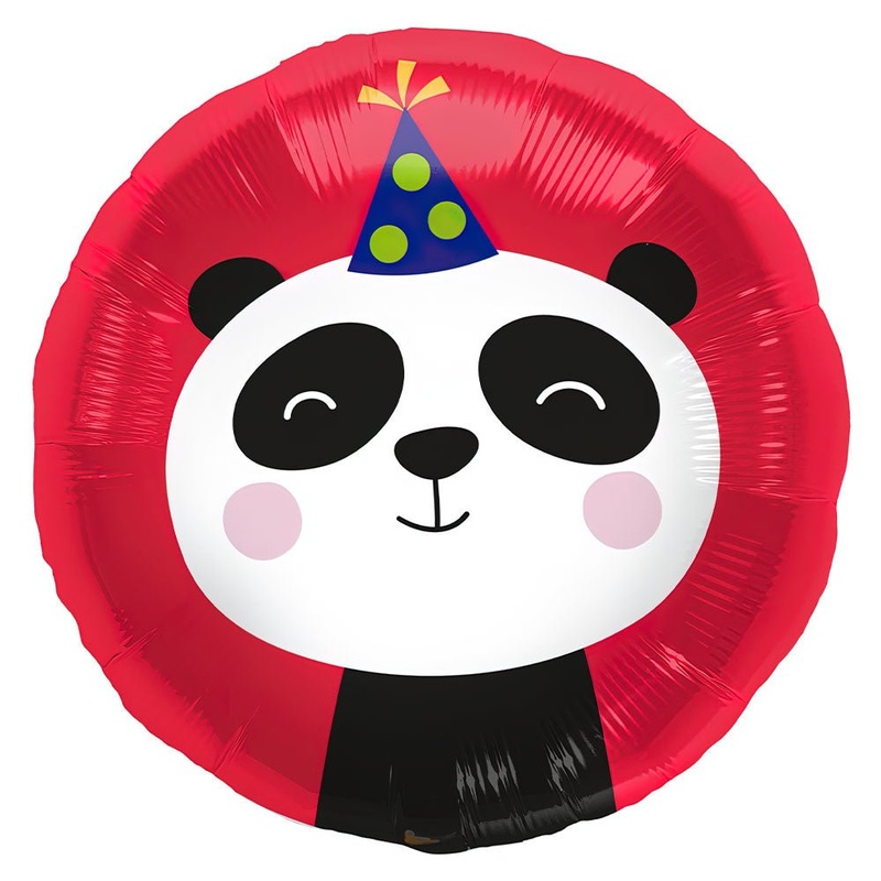 Panda Round Balloon