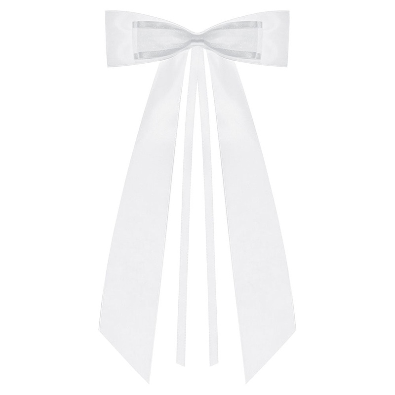 Wedding Bows Car Decorations White
