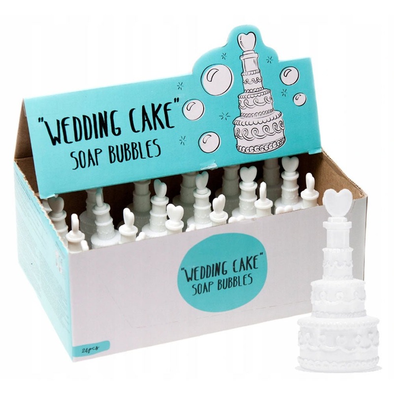 Wedding Cake Bubble Blowers