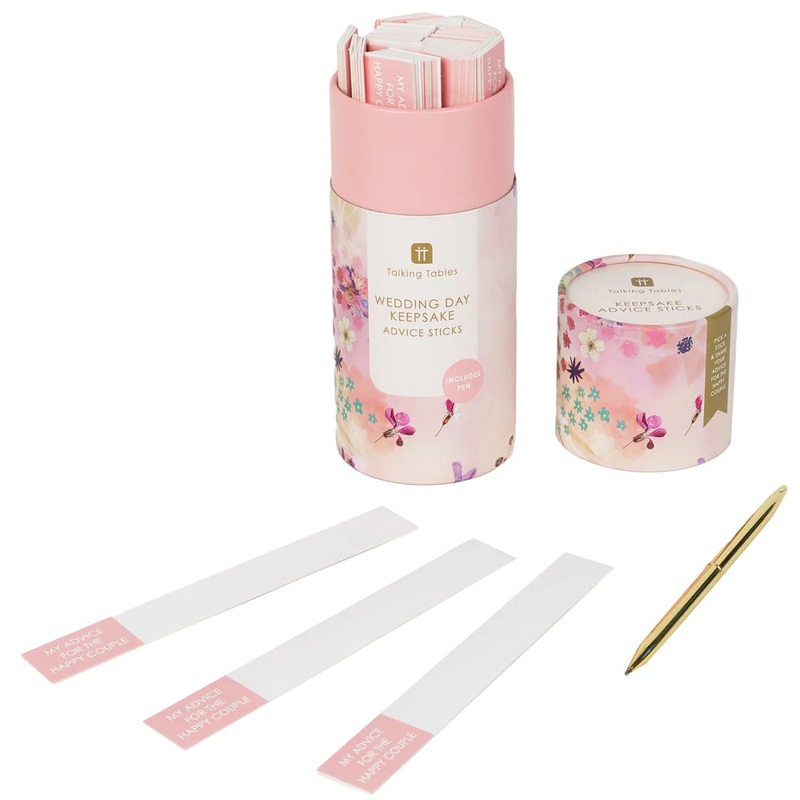 Wedding Day Keepsake Advice Sticks - 100 Sticks