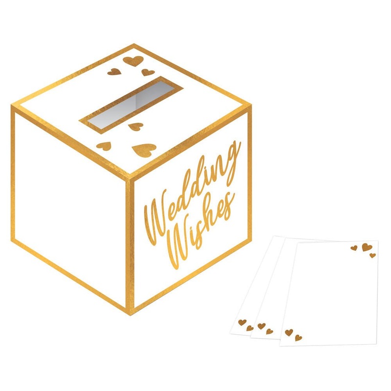 Wedding Wish Card Box