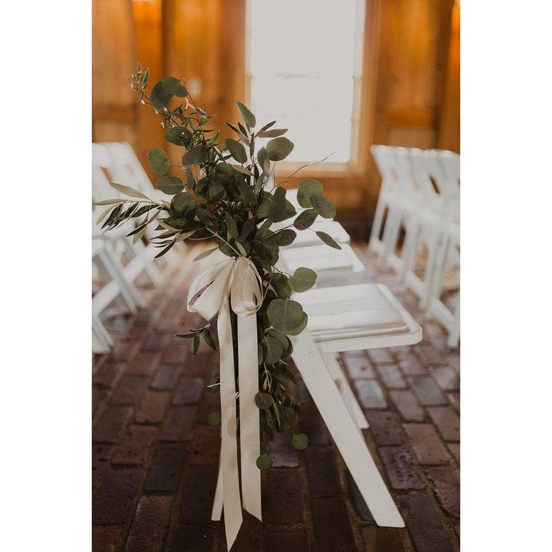 6pcs Artificial Green Garland Fake Eucalyptus and Willow Leaf for Wedding Arch Party