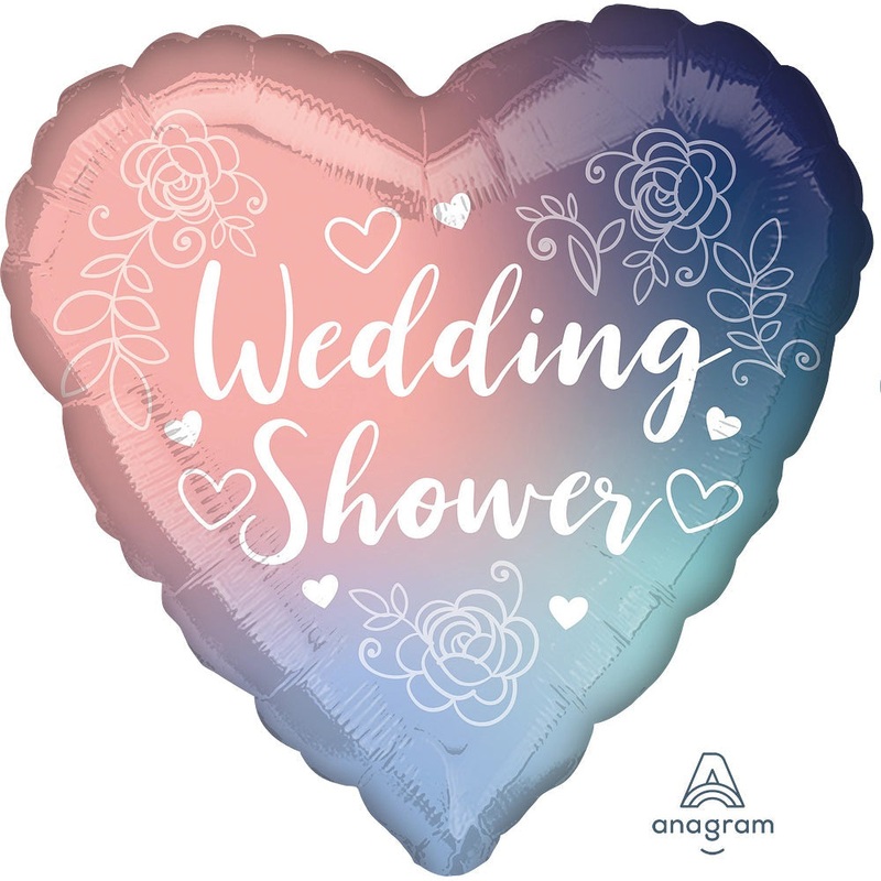 Anagram Twilight Lace Wedding Shower Foil Balloon 18in
