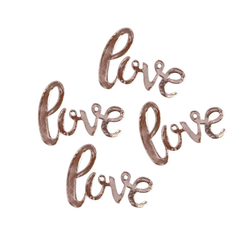 Ginger Ray Rose Gold Love Wedding Confetti
