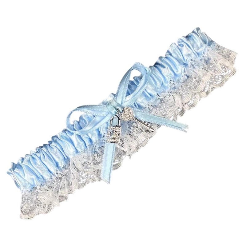 Wedding Garter Blue Something Borrowed Something Blue