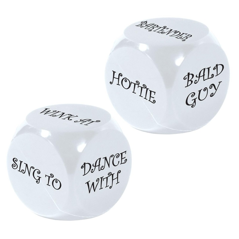12 Pack Beistle Bachelorette Decision Dice Game