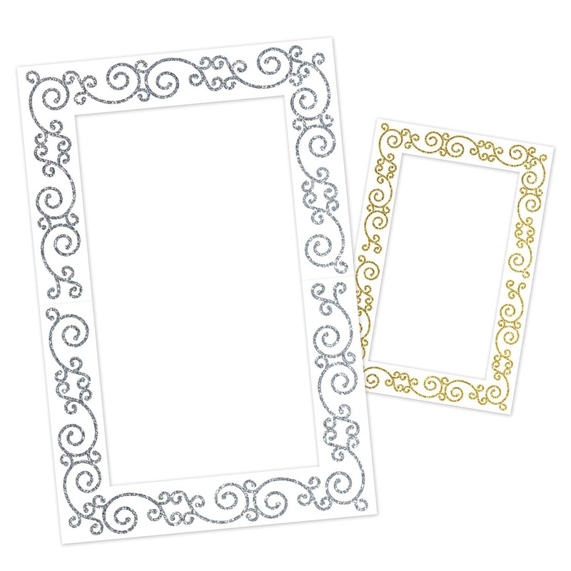 12 Pack Beistle Glittered Photo Fun Frame