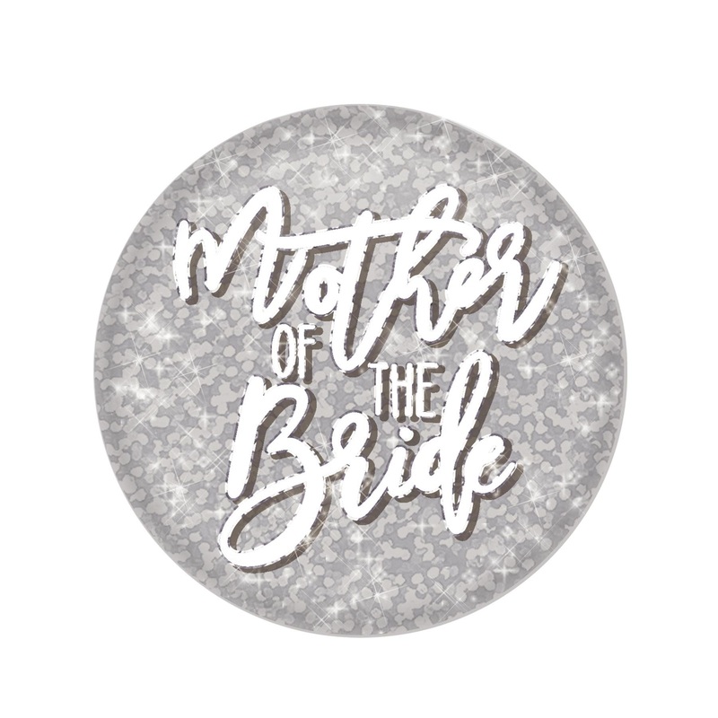 6 Pack Beistle Mother of the Bride Button