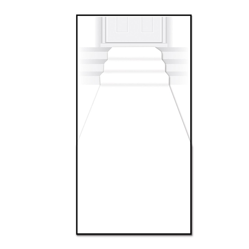 6 Pack Beistle White Carpet Runner