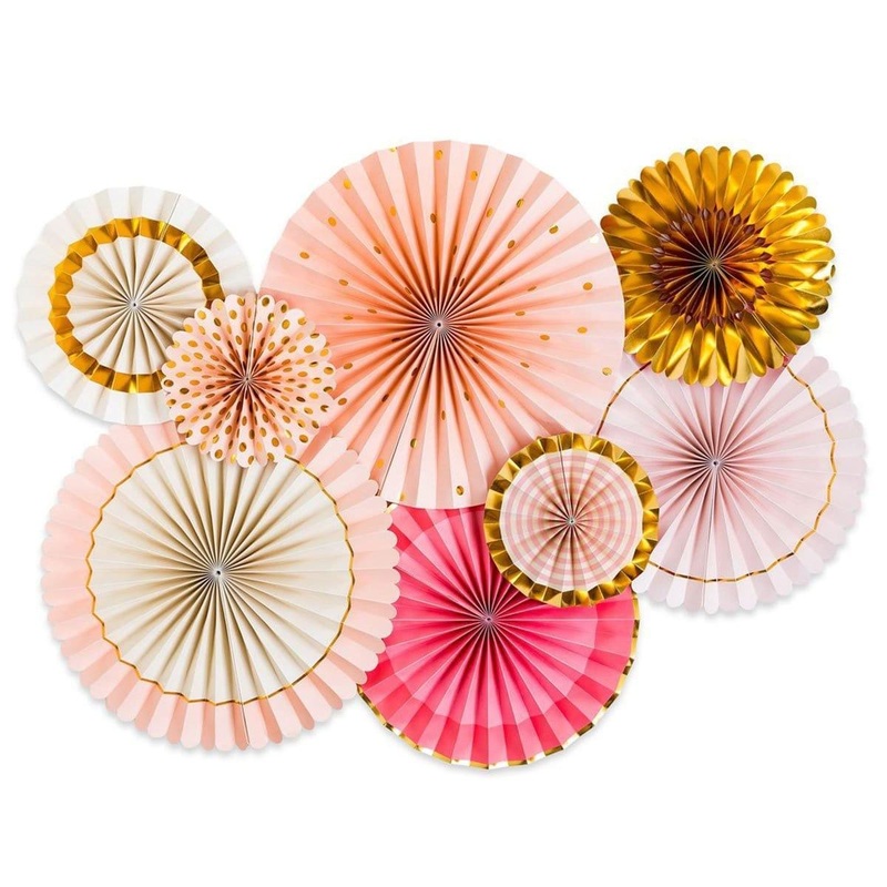Bride to Be - Party Fans 8/pkg