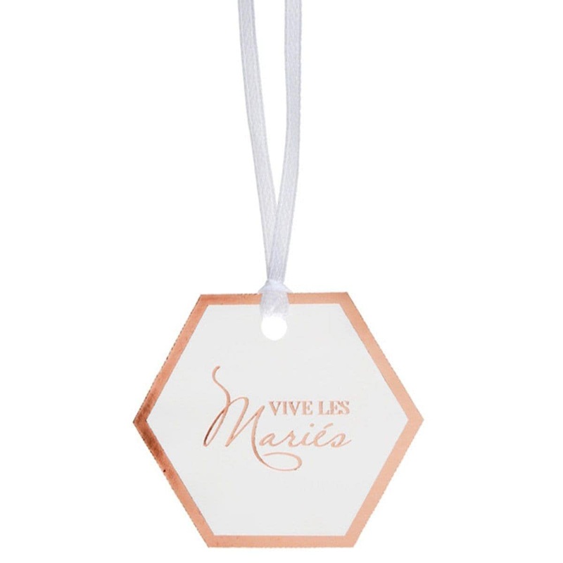 Bucolic Name Holder On Ribbon, 5 Count