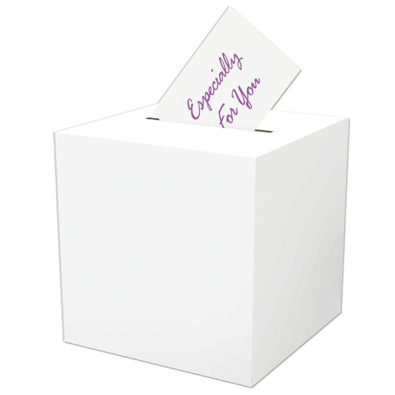 Card Box - White 12 In. X 12 In.