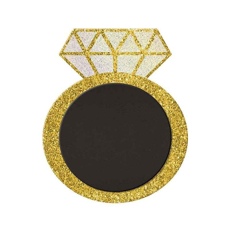 Easel Sign Chalkboard Ring 12 In.