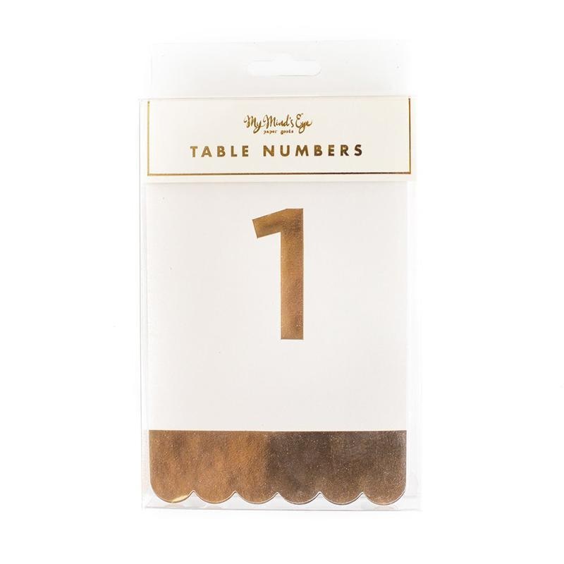 Fancy - Table Numbers 24/pkg