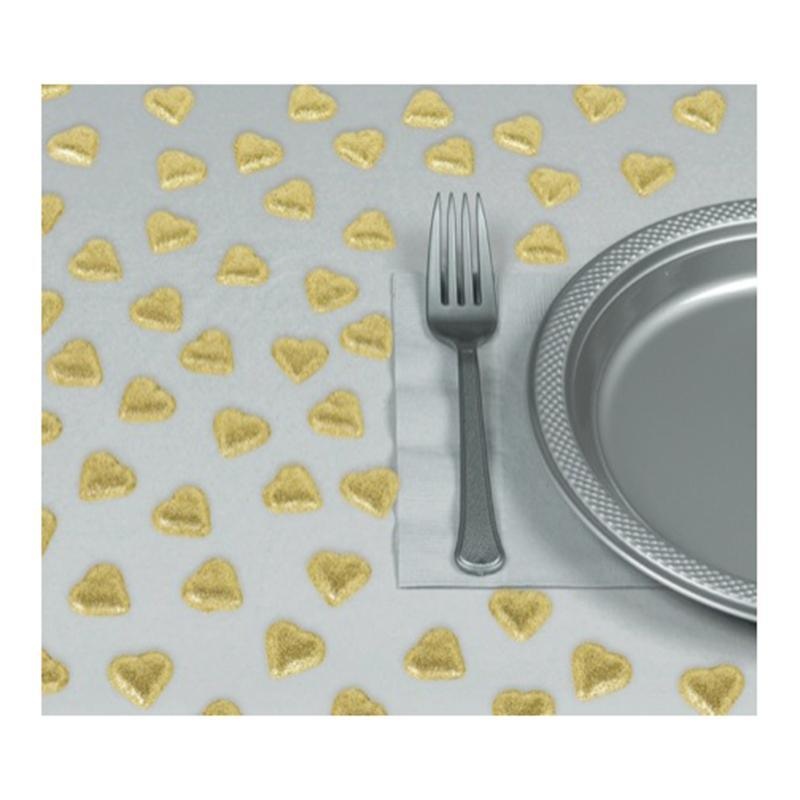 Heart Table Scatters 40/pkg - Gold