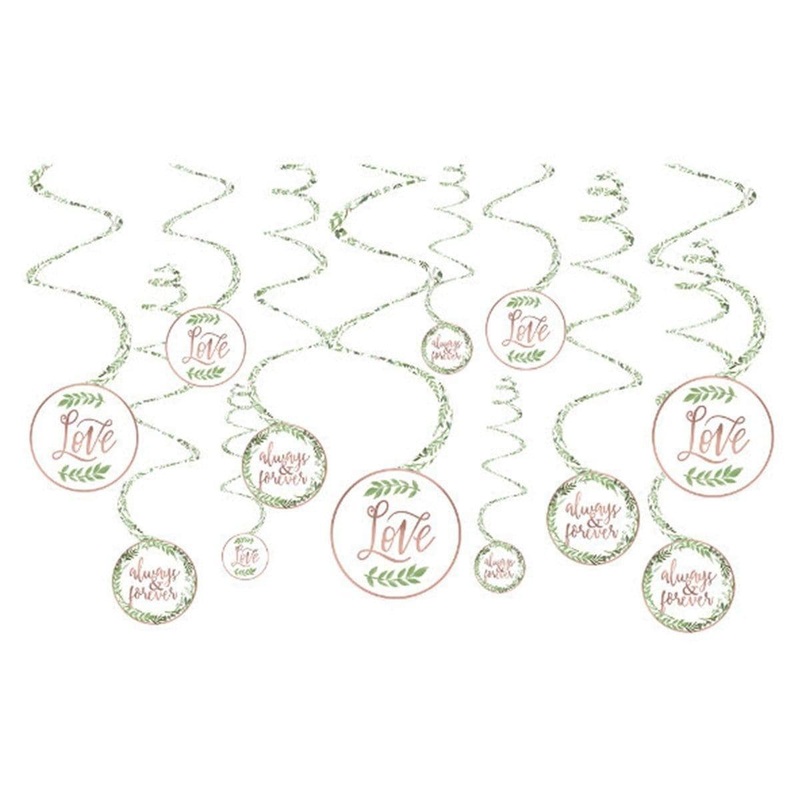 Love & Leaves - Swirl 12/pkg