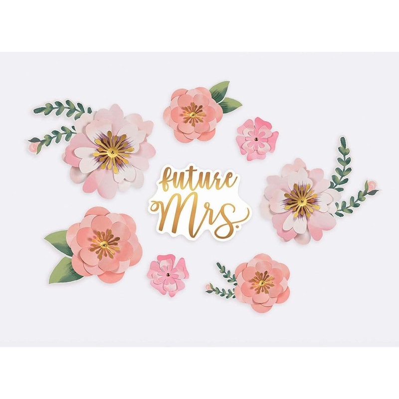 Mint To Be - Floral Backdrop