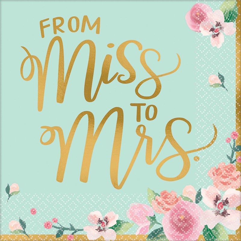 Mint To Be - Lunch Napkins 16/pkg