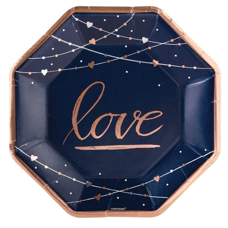 Navy Bride - Plates 10 In. 8/pkg