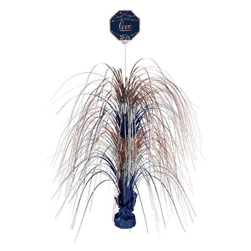 Navy Bride - Spray Centerpiece