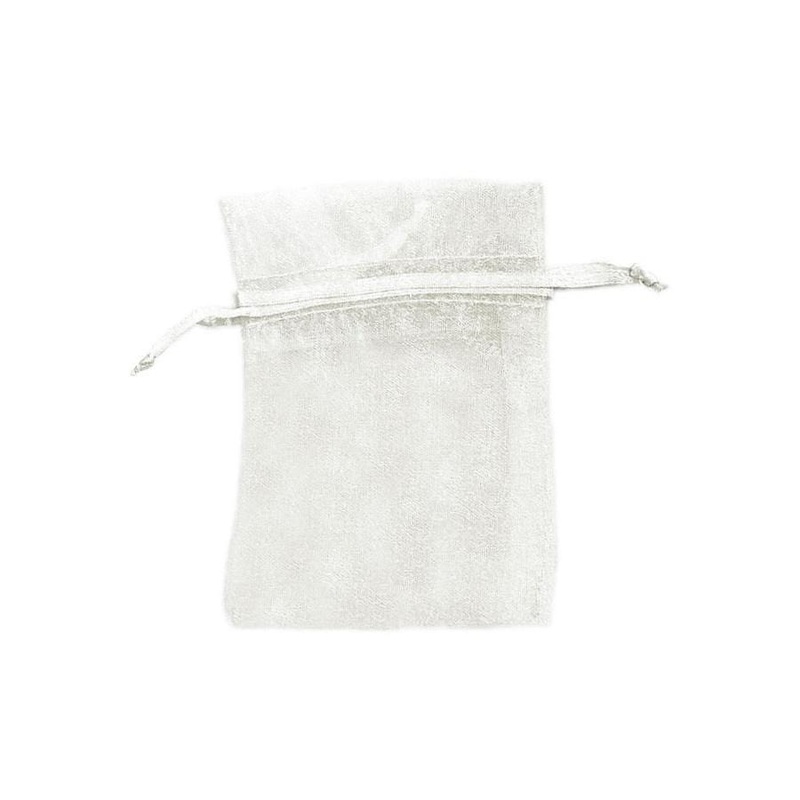 Organza Bag - White 3 x 4 in. 12/pkg.