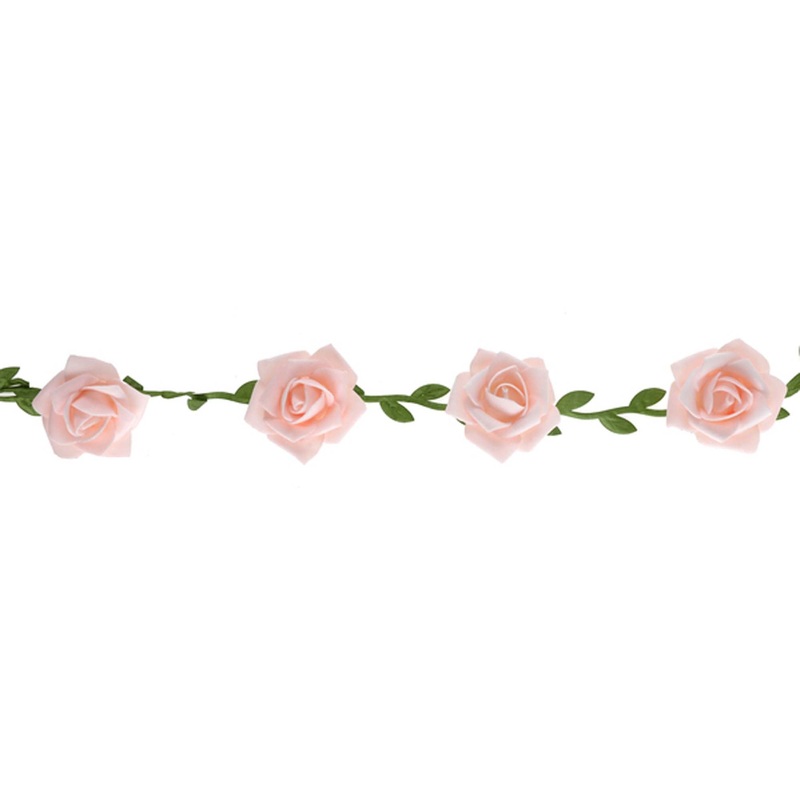 Pink Rose Garland