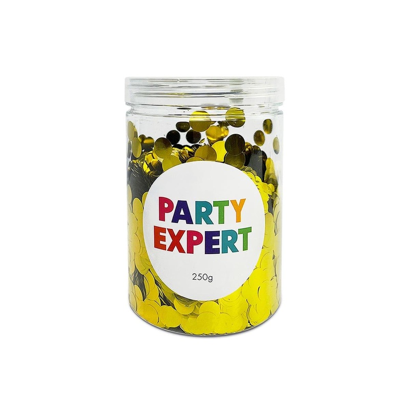 Round Confetti, Gold