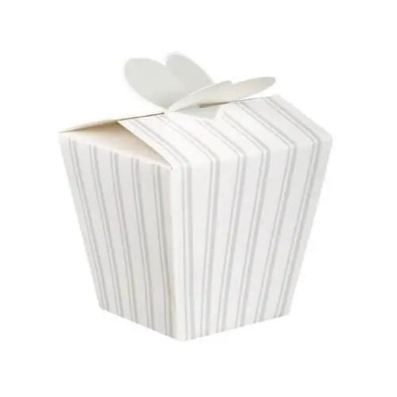 Striped Wedding Favor Boxes (4ct)