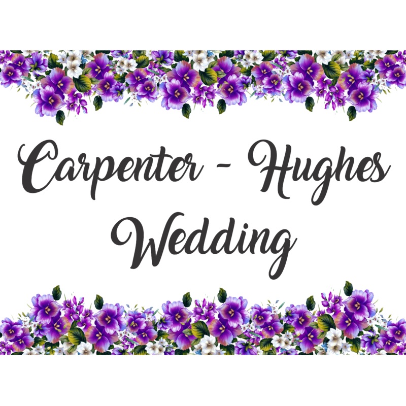 Wedding Floral Custom 18" X 24" Lawn Sign
