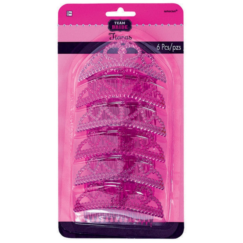 Bachelorette Mini Tiara 6PK