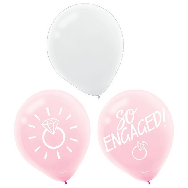 Blush Wedding - Latex Balloons 15/pkg