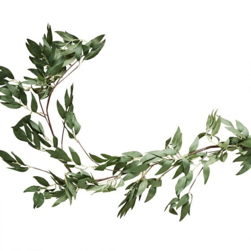 BOTANICAL WEDDING FOLIAGE GARLAND GREEN RUSCUS