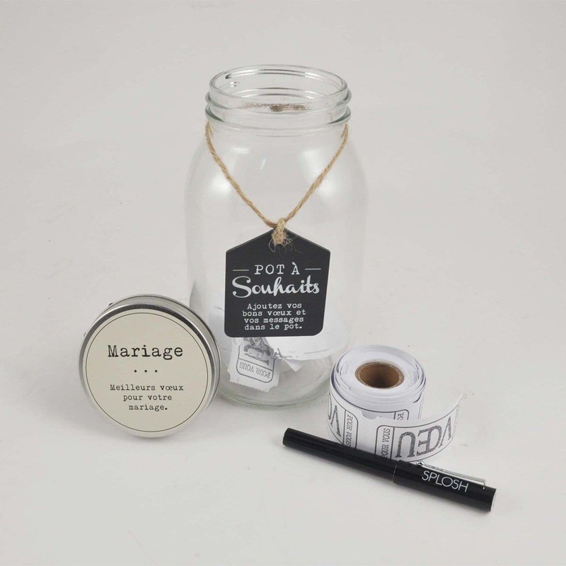 French Wish Jar Set - Wedding Day
