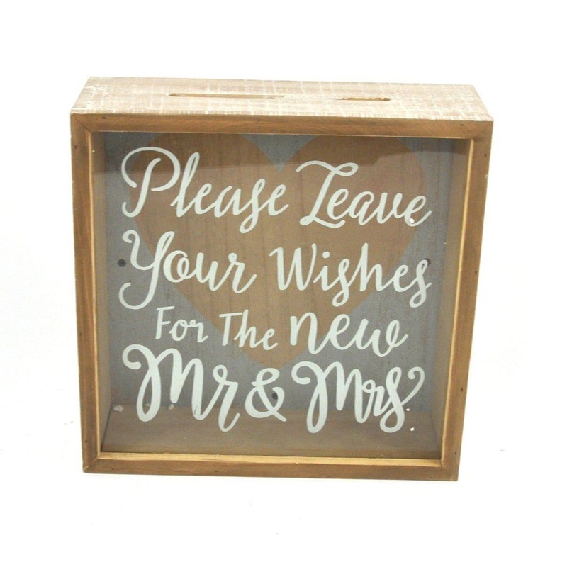 Wedding Card Box Mr & Mrs