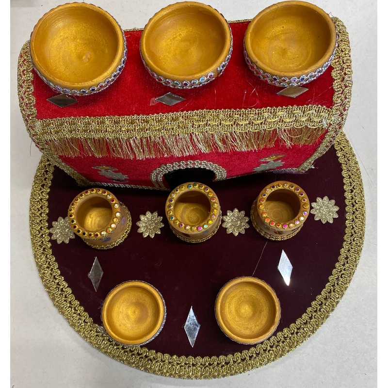 Wedding Decoration Handmade Doli Assorted colours