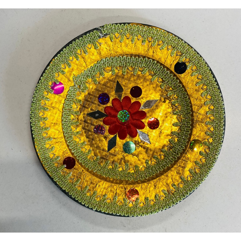 Wedding Decoration Plate Hand made 23cm/9" (1 pc)