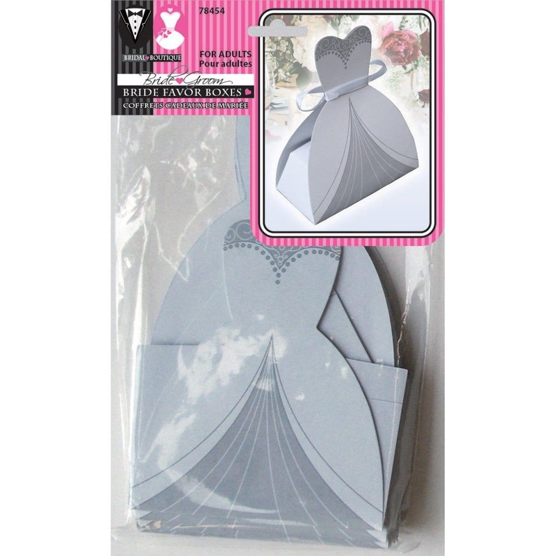 Wedding Favor Boxe 10/pkg - Bride